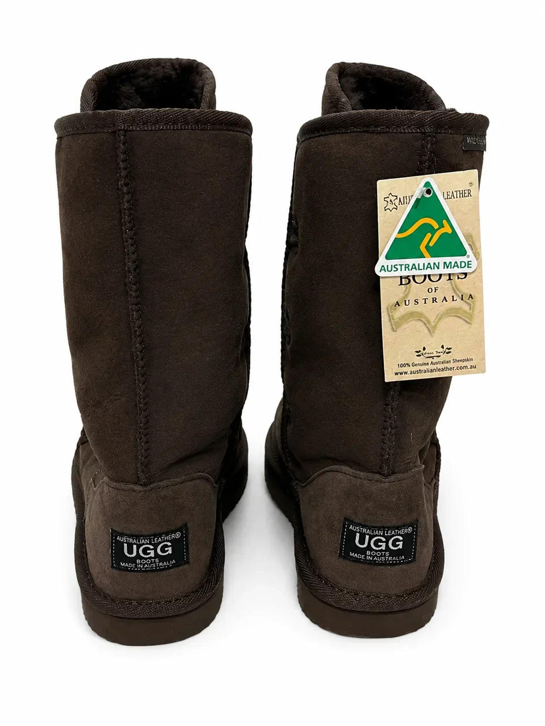 Australian Leather Ugg Roxy Nomad Long Uggs - Chocolate - AU5