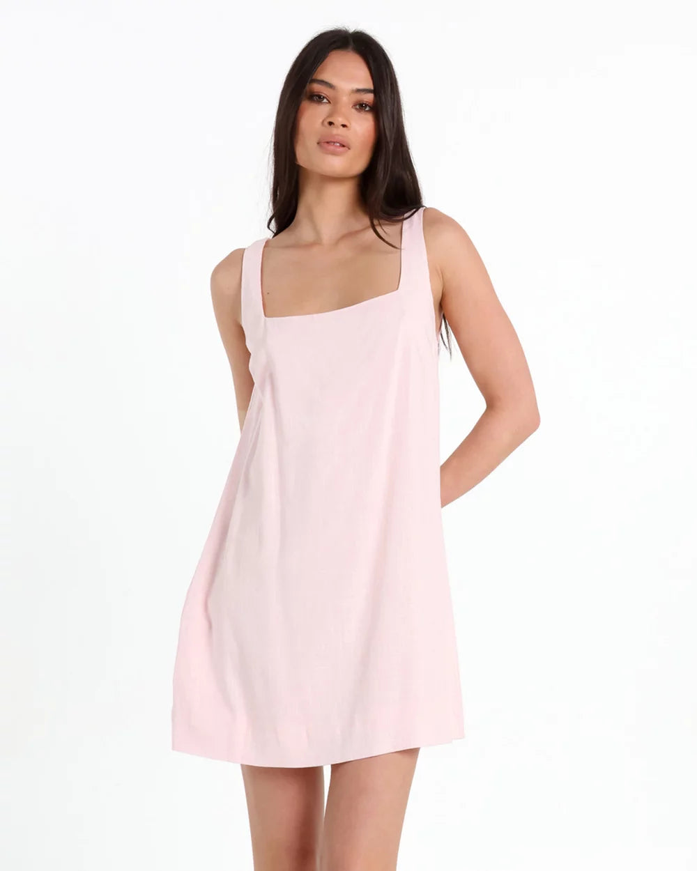 Lost In Lunar Celeste Mini Dress - Pink