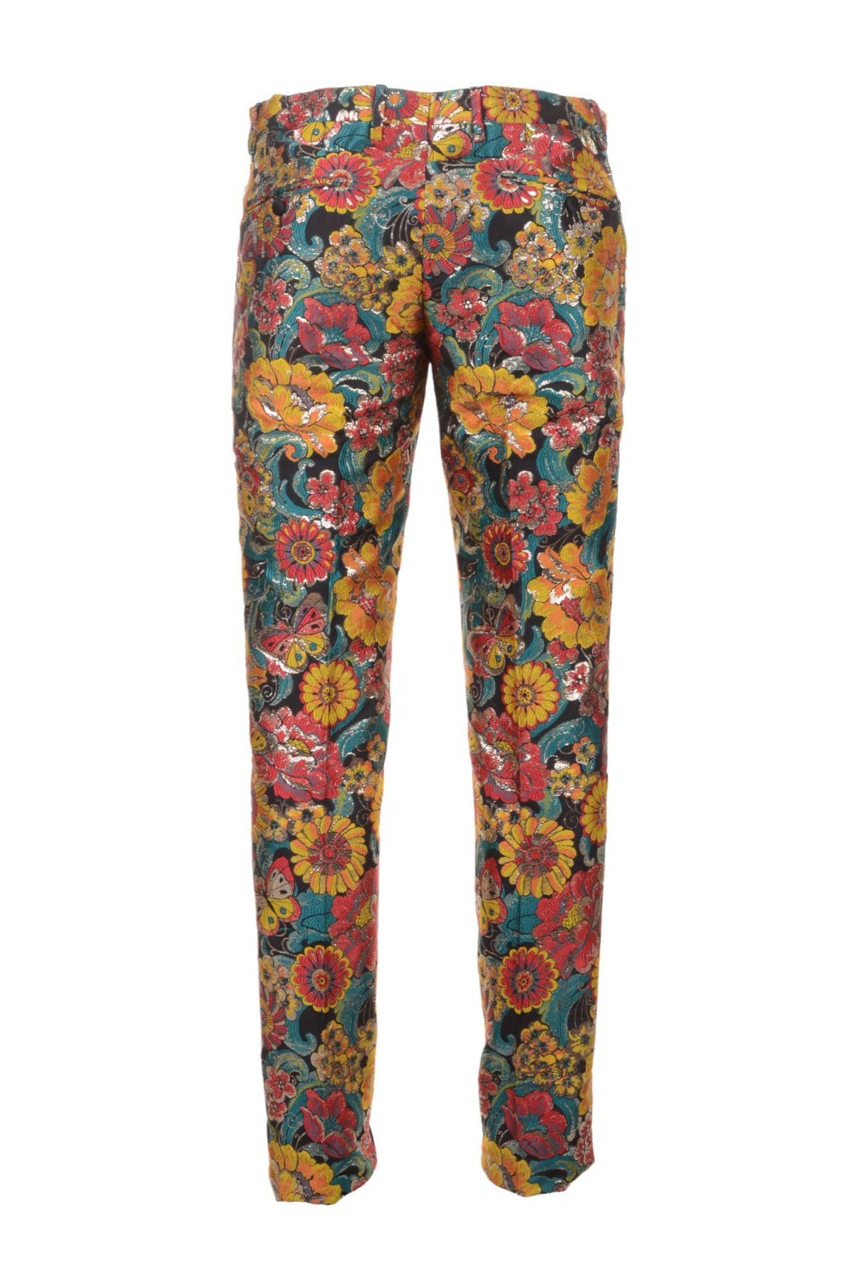 Dolce & Gabbana Men Flowers Trouser