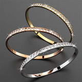 Krystal Couture 360 Classic Bangle Embellished with SWAROVSKI Crystals