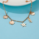 Bullion Gold Lucky Star Charm Bracelet