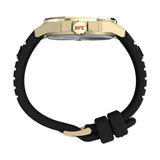 Timex UFC Prospect 46Mm Black Dial With Gold Tone Case & Black Silicone