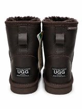 Australian Leather Ugg Mini Leather - Chocolate - AU5