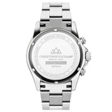 Christophe Duchamp Grand Mont - Silver Dial & 316L Stainless Steel Strap