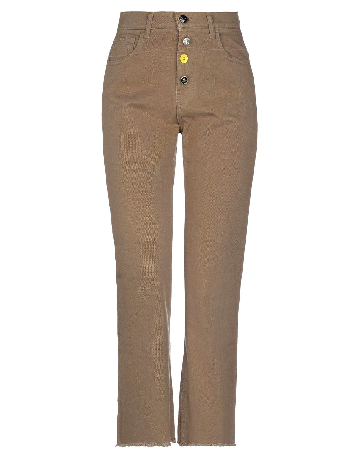 Semicouture Womens Jeans - Khaki