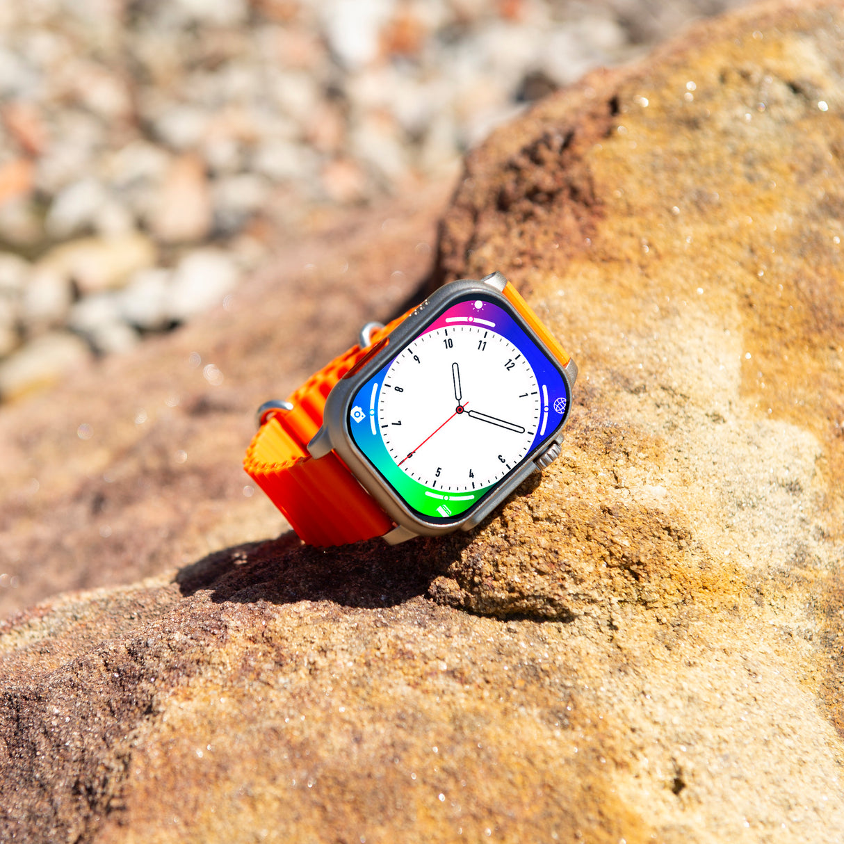 FitSmart Elite XL Smartwatch with AMOLED Display GPS