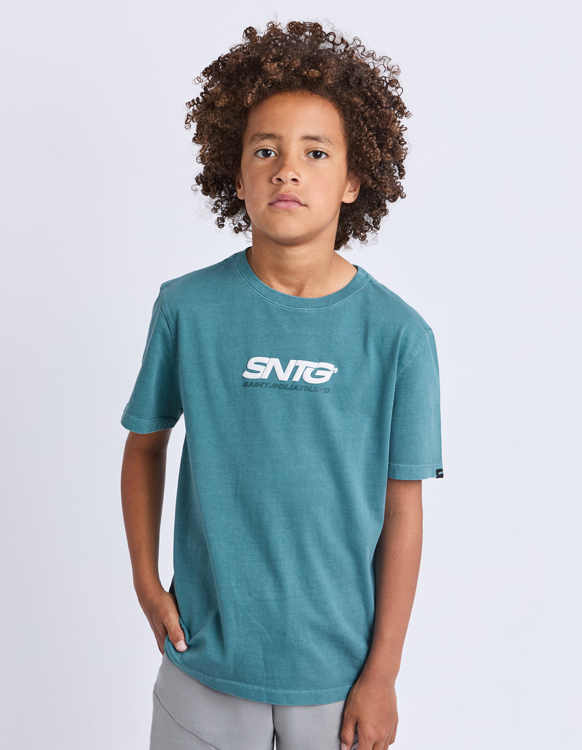 St Goliath Boys Challenger Tee - Forrest