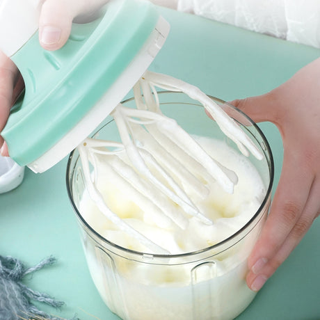 TODO Manual Egg Beater Whisk Whip Cream 1200ml Capacity Bowl Hand Crank
