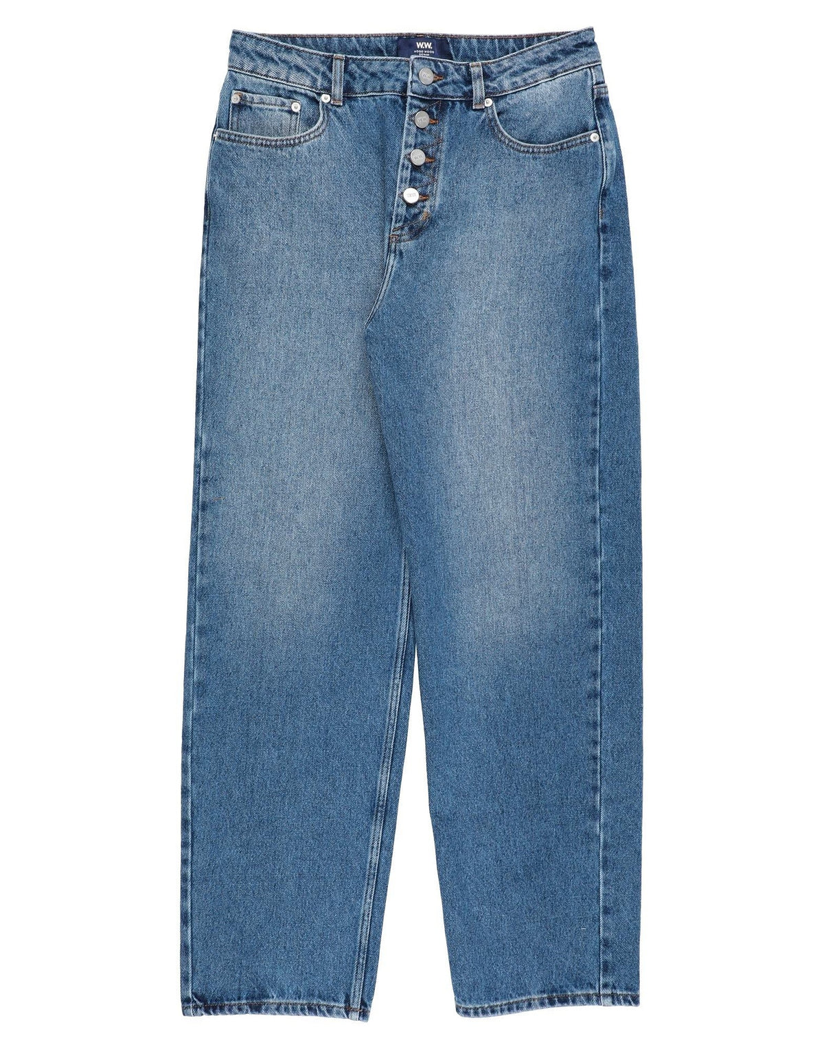 Wood Wood Womens Jeans - Blue