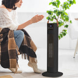 Pursonic Touch Screen Tower Heater - Black