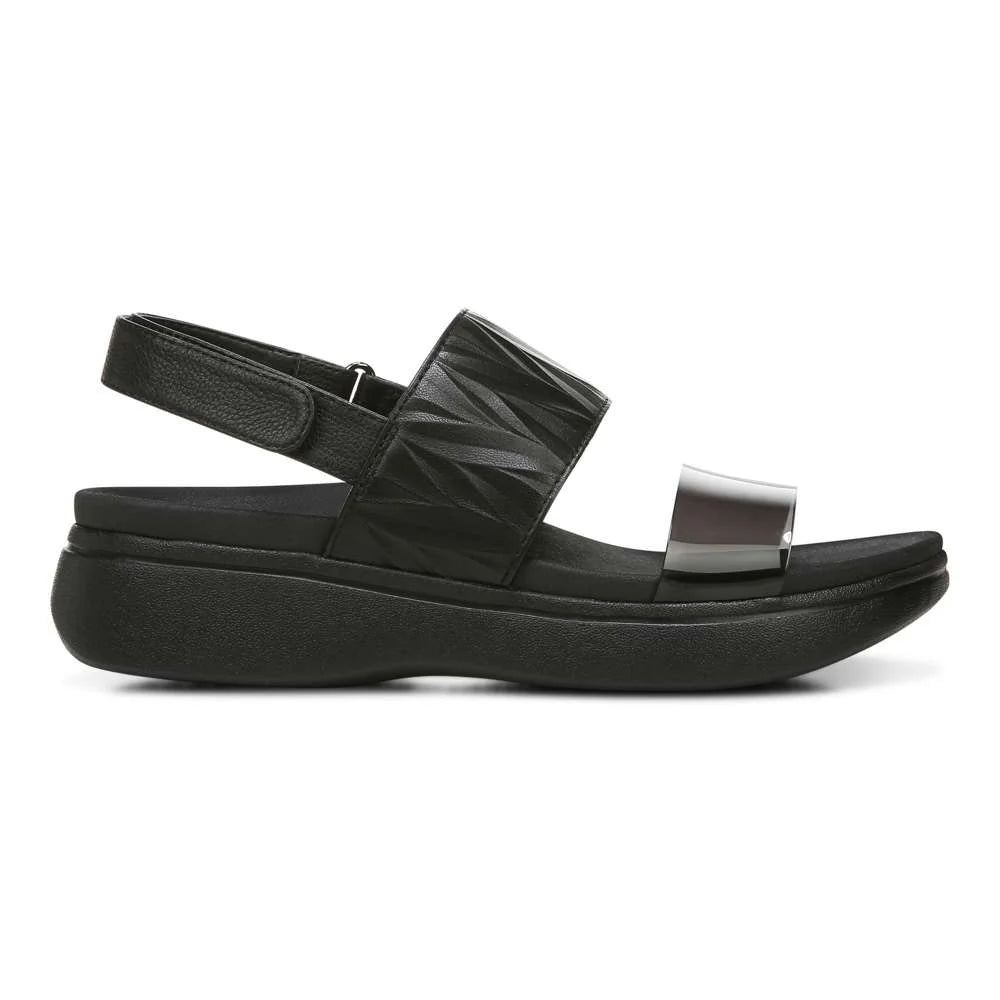 Vionic Karleen Platform Sandal - Black