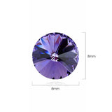 Krystal Couture Apex Krystal Studs Embellished with Swarovski Crystals