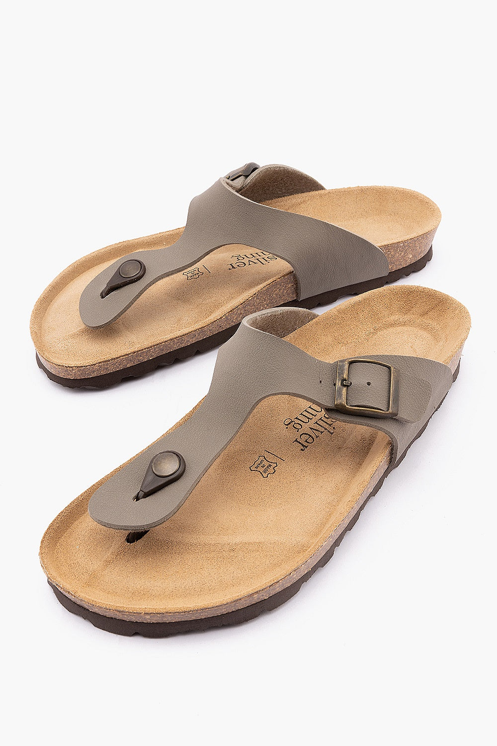 Silver Lining Rosas Mens Plain Stone