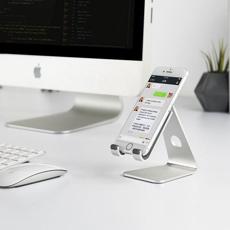 TODO Aluminium Alloy 3.5 - 8" Mobile Phone Tablet Stand Mount Holder iPad iPhone Anti-Slip