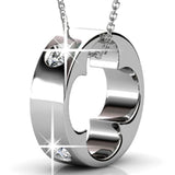 Boxed Necklace and Earrings Set Embellished with SWAROVSKI® Crystals