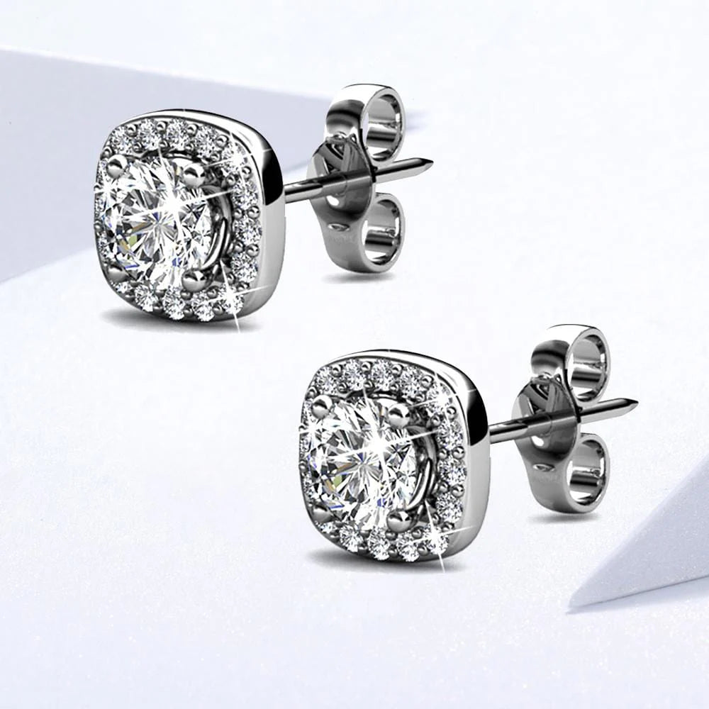 Krystal Couture Lux Studs Embellished with SWAROVSKI Crystals