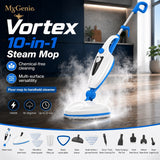MyGenie 10 in 1 Steam MopÂ  - Blue / White