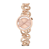 Ted Baker Womens Lilabel Bow Rose 28mm Gold-Tone Bracelet Watch