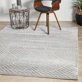 York Cindy Silver Rug