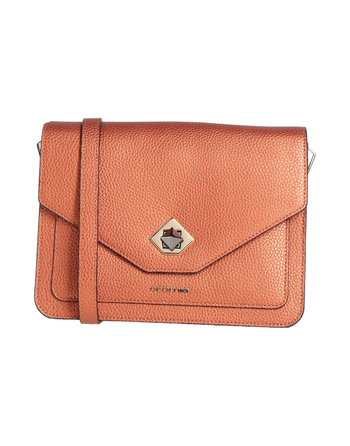 Cromia Womens Cross-Body Bags - Copper