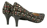 Bosccolo Womens High Heels - Red/Gold/Black