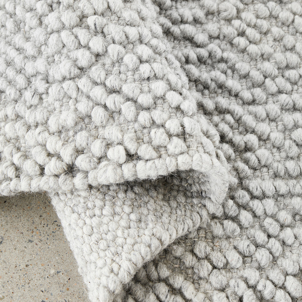 Boucle Grey Rug