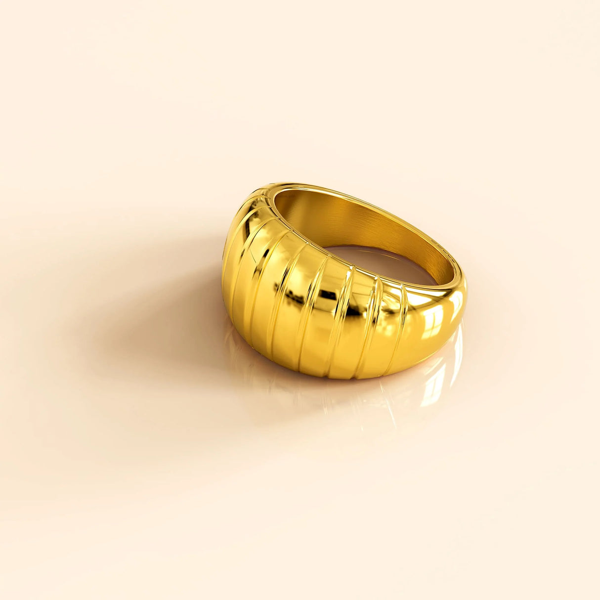 Bullion Gold Royal Midas Gleam Ring in Gold Layered