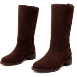 Bosccolo Womens Boots - Chocolate Nubuck