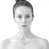 Bullion Gold Initials Brick Alphabet Letter Necklace Rose Gold Layered Steel Jewellery