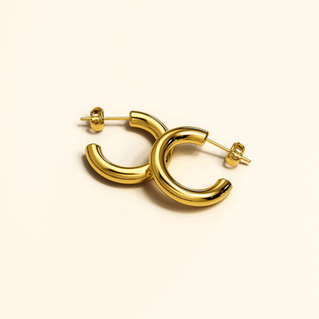 Bullion Gold Erica Gold Hoop Earrings