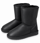 Australian Leather Ugg Classic Leather Short - Black - AU7
