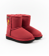 Australian Leather Ugg Kids Winnie The Pooh Short - Maroon - AU8