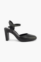Silver Lining Paris Black Leather