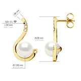 Earrings Prestige - Height Earrings 2,5 cm