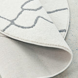 Paradise Amy Grey Round Rug
