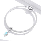 Solid 925 Sterling Silver Glowing Cute Baby Horse Animal Pandora Inspired Charm