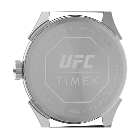 Timex UFC Athena Silver Black Silicone
