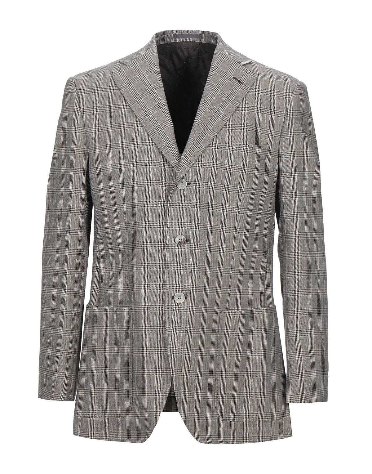 Lubiam Mens Blazers - Dark brown