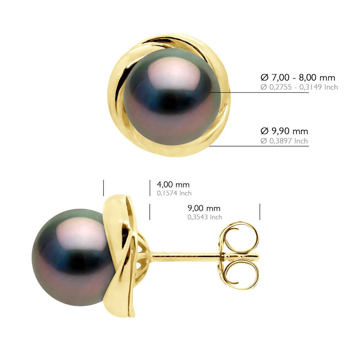 Earrings - Longueur 18 cm