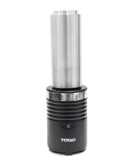 TODO 300W Smoothie Maker Drink Blender 600Ml Double Wall Stainless Steel Jar - Black