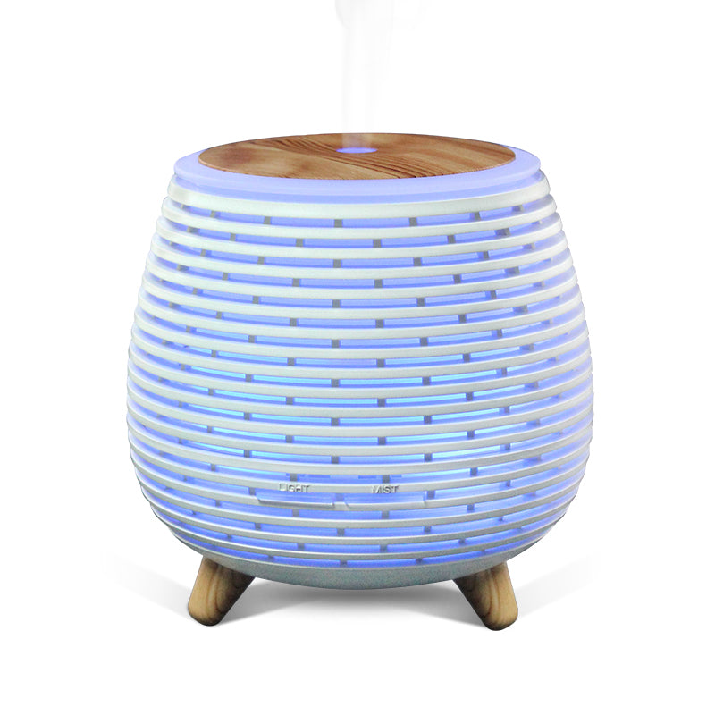 TODO 100Ml Humidifier Aromatherapy Diffuser 7 Colour Led Ultrasonic Mist - White
