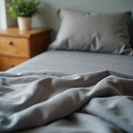 Royal Comfort Bamboo Cooling 2000TC Sheet Set- Mid Grey