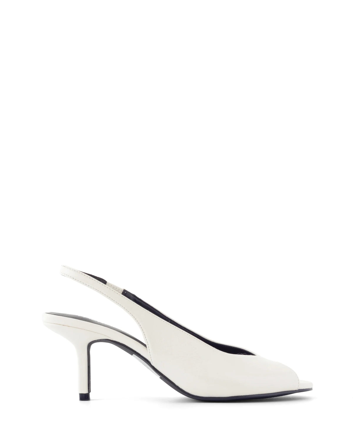 Therapy Eager White Crinkled Patent