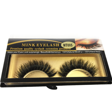 3D Eyelash Extension Bushy Multi Layer Synthetic Natural Lashes Long Mt005