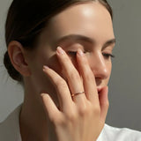 Bullion Gold Rheda Classic Tubular Ring in Rose Gold