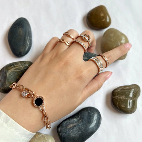 Bullion Gold Wide Paradise Ring