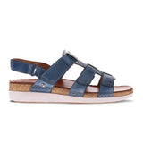 Revere Santorini Gladiator Sandal - Denim