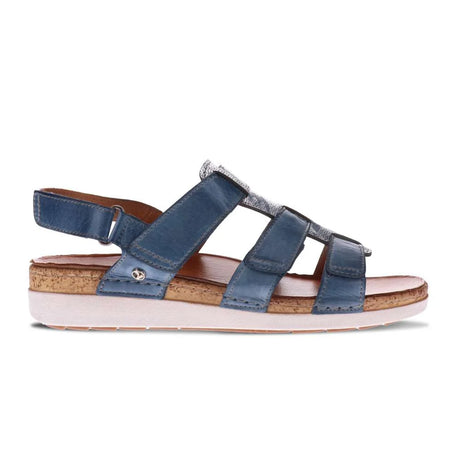 Revere Santorini Gladiator Sandal - Denim