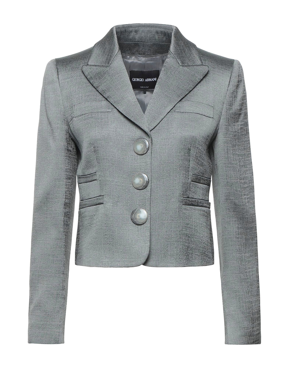 Giorgio Armani Womens Blazers - Grey