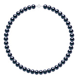 Necklace Gold - Black "Tahitian Style" - Longueur 18 cm